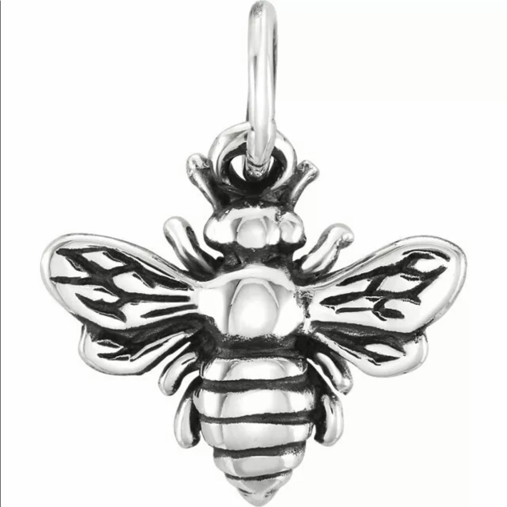 Honey Bee Sterling Silver Charm